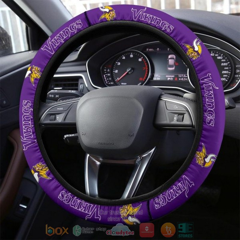 Minnesota_Vikings_steering_wheel_cover