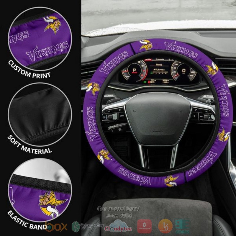 Minnesota_Vikings_steering_wheel_cover_1