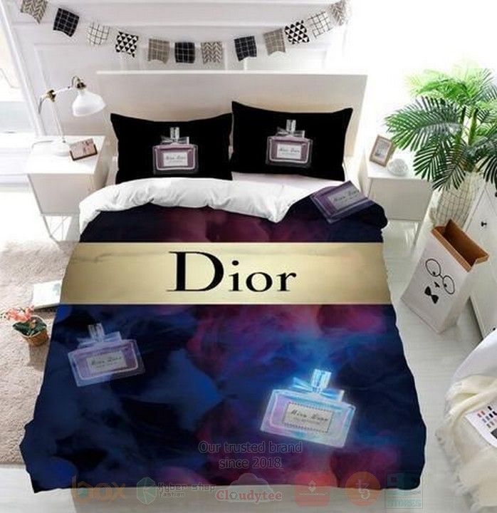 Miss_Dior_Perfume_Bottle_Inspired_Bedding_Set