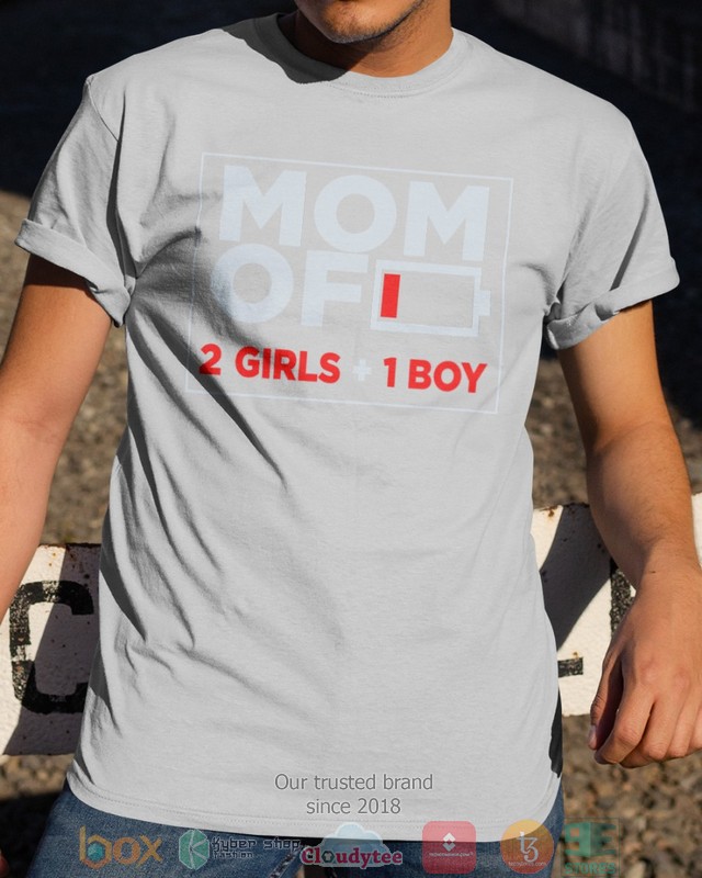 Mom_of_2_Girls_1_Boy_Low_battery_shirt_hoodie