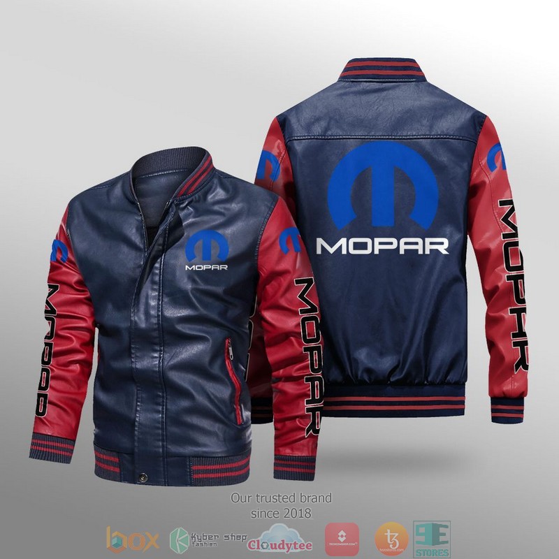 Mopar_Car_Brand_Leather_Bomber_Jacket_1