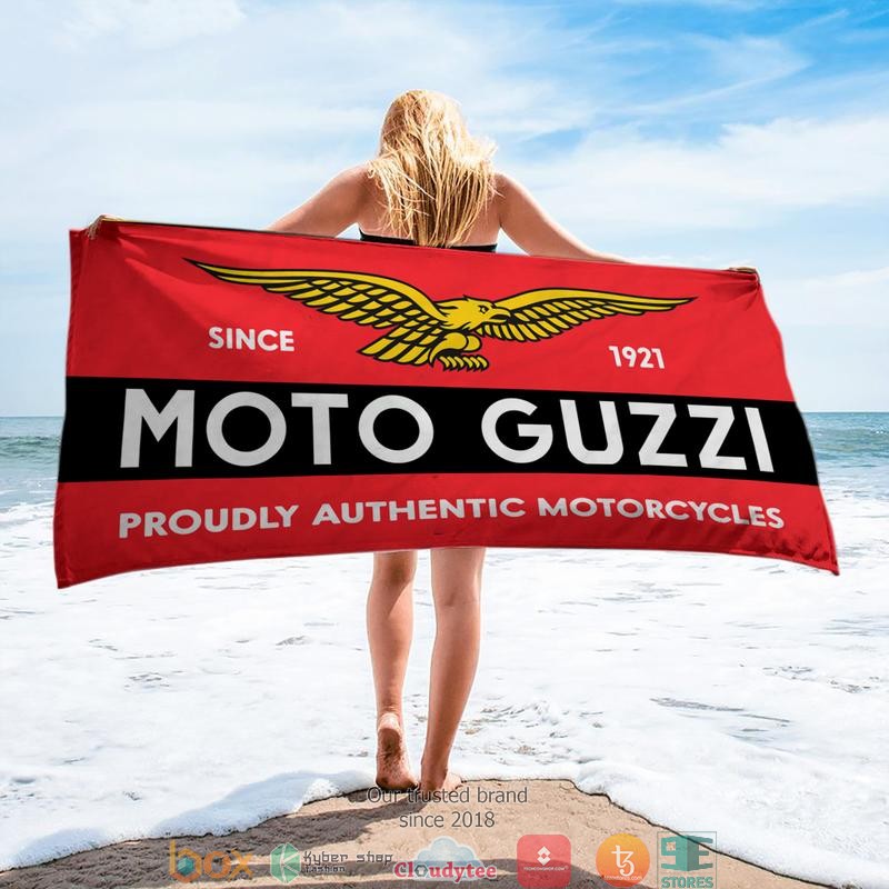 Moto_Guzzi_Since_1921_Beach_Towel