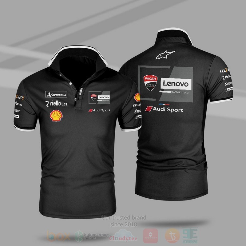 Motogp_Ducati_Lenovo_Factory_Team_Premium_Polo_Shirt
