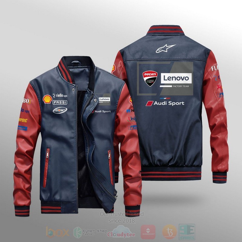 Motogp_Ducati_Lenovo_Team_Leather_Bomber_Jacket_1