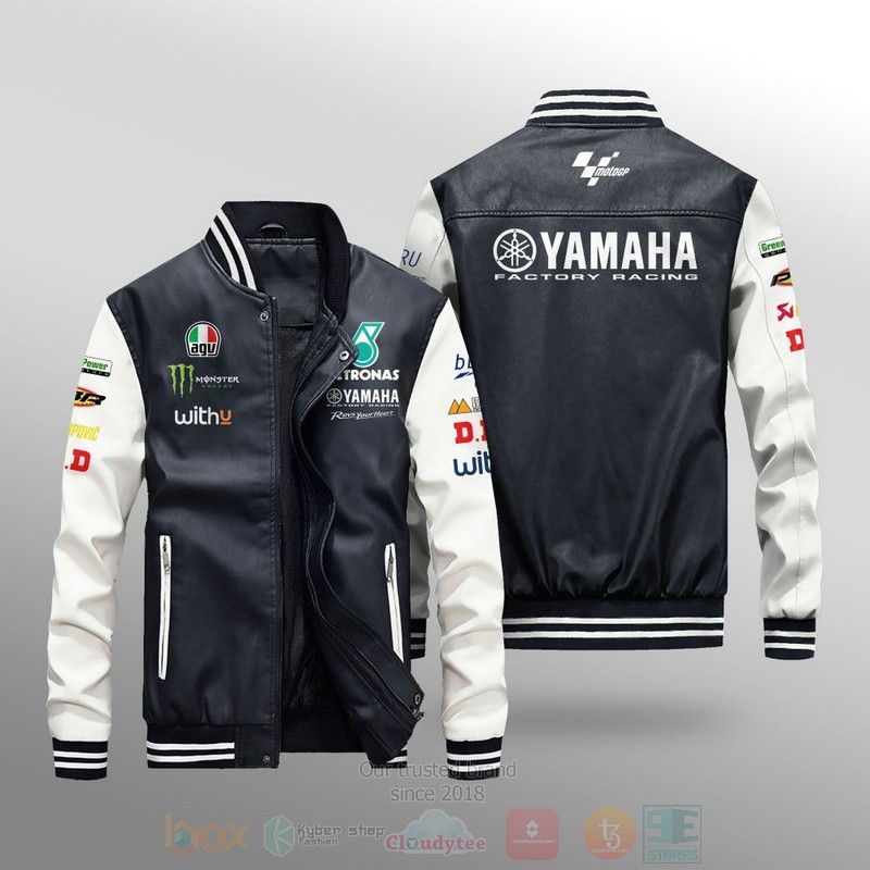 Motogp_Petronas_Yamaha_Srt_Team_Leather_Bomber_Jacket