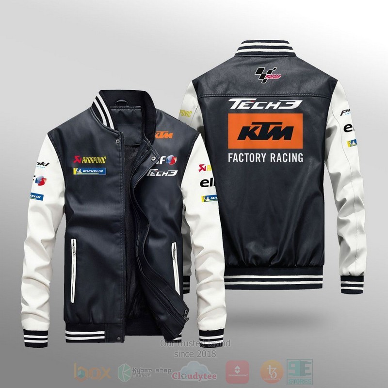 Motogp_Tech3_KTM_Factory_Racing_Leather_Bomber_Jacket
