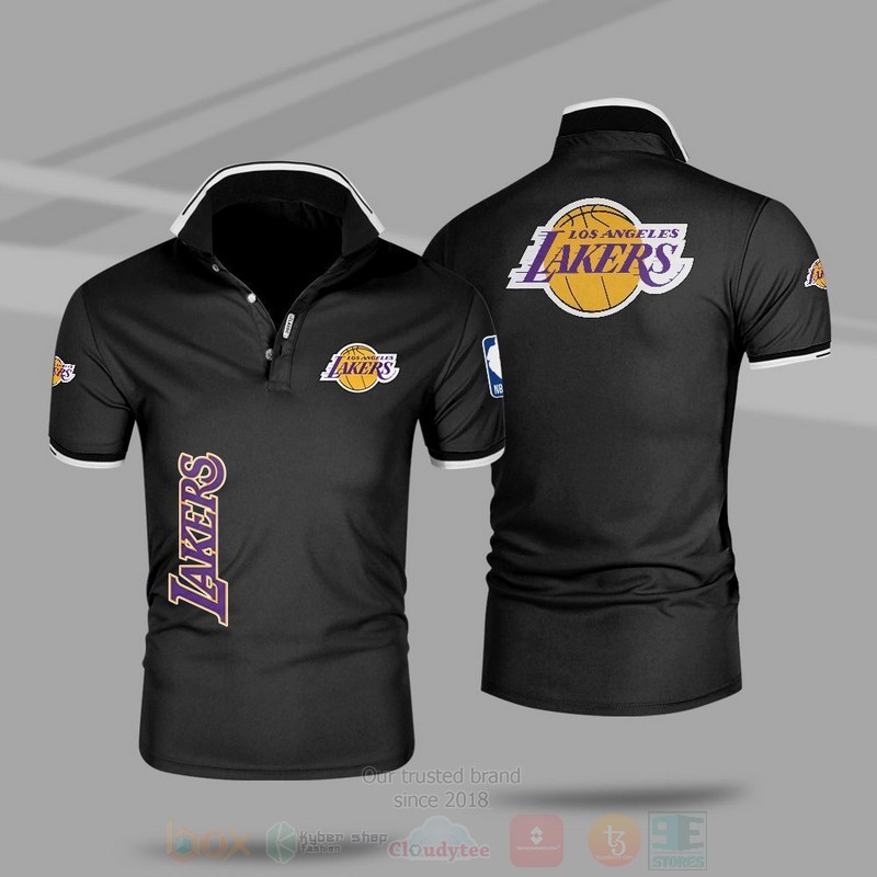 NBA_Los_Angeles_Lakers_Premium_Polo_Shirt