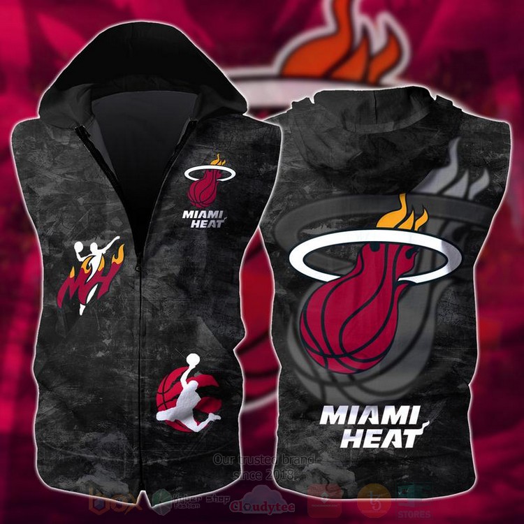 NBA_Miami_Heat_Vest_Zip-Up_Hoodie