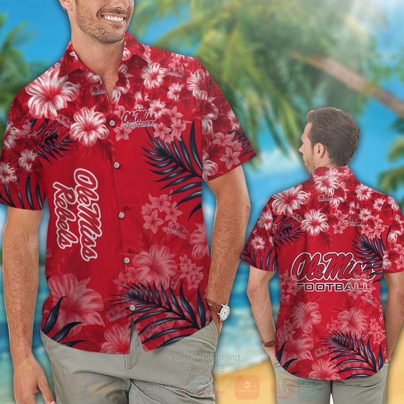 NCAA_Ole_Miss_Rebels_Hawaiian_Shirt_Short_1