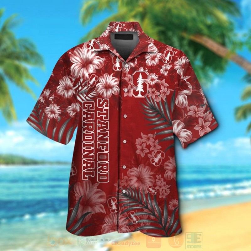 NCAA_Stanford_Cardinal_Hawaiian_Shirt_Short