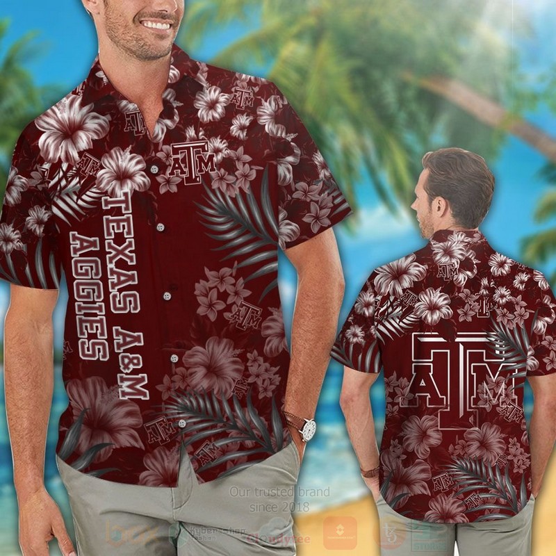 NCAA_Texas_AandM_Aggies_Hawaiian_Shirt_Short_1