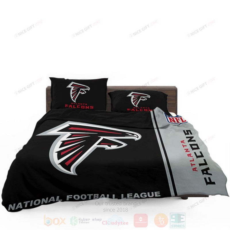 NFL_Atlanta_Falcons_Inspired_Black-Grey_Bedding_Set