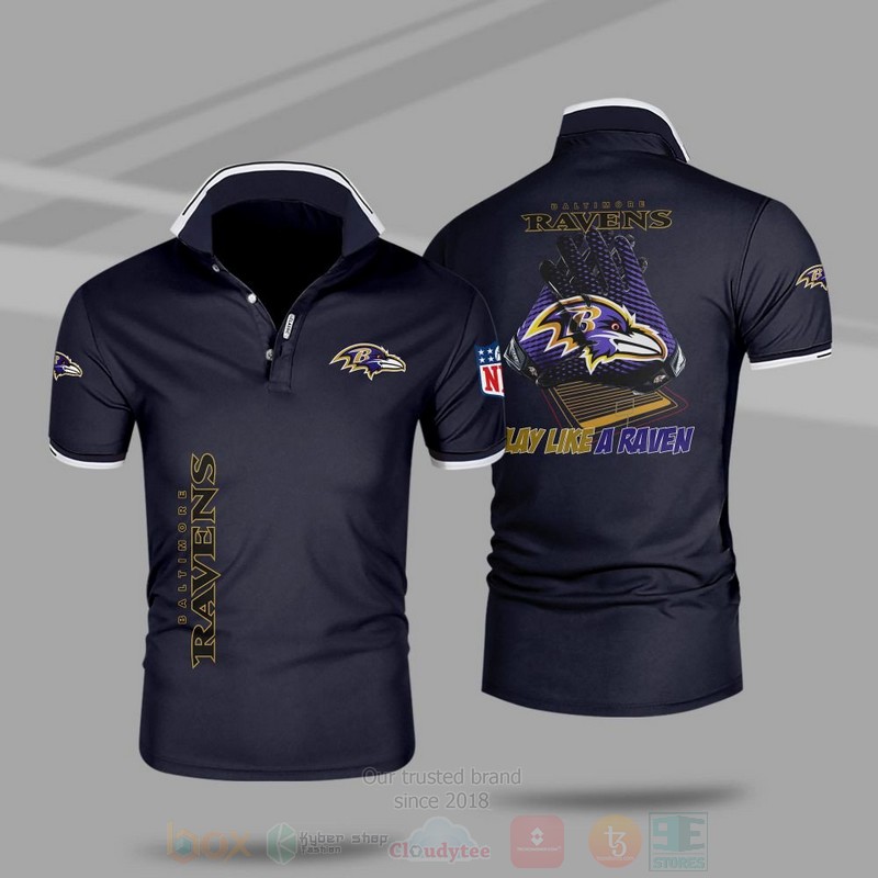 NFL_Baltimore_Ravens_Premium_Polo_Shirt_1
