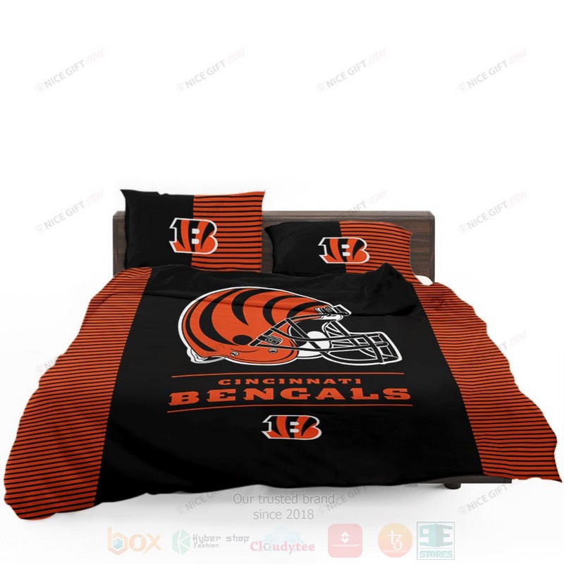 NFL_Cincinnati_Bengals_Inspired_Bedding_Set