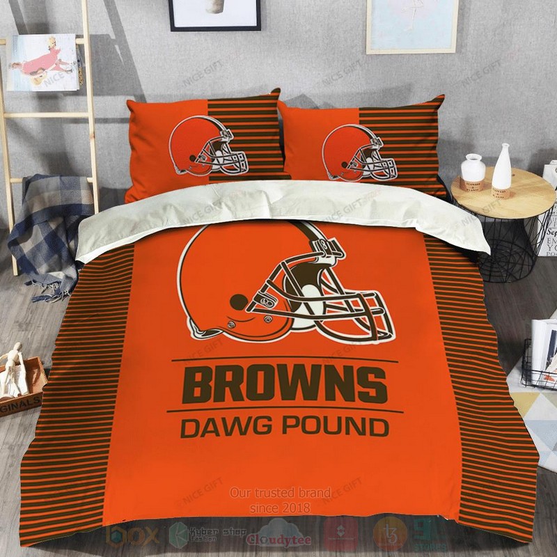 NFL_Cleveland_Browns_Dawg_Pound_Inspired_Bedding_Set_1
