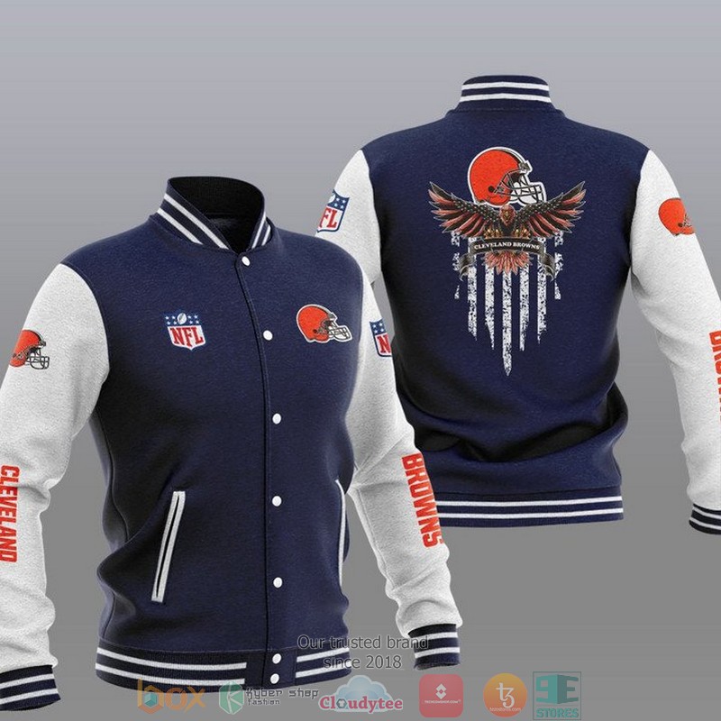 NFL_Cleveland_Browns_Eagle_Thin_Line_Flag_Varsity_Jacket_1_2_3