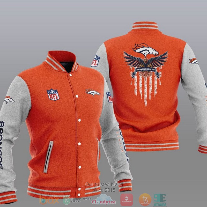 NFL_Denver_Broncos_Eagle_Thin_Line_Flag_Varsity_Jacket
