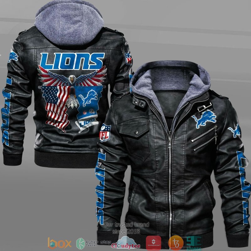 NFL_Detroit_Lions_Eagle_American_flag_2d_leather_jacket
