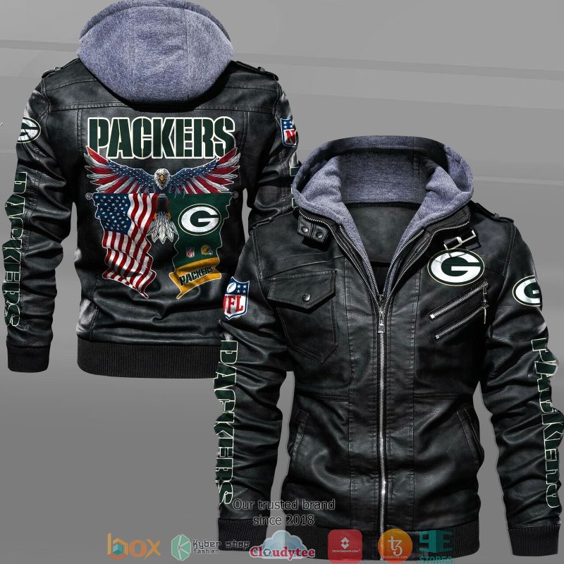 NFL_Green_Bay_Packers_Eagle_American_flag_2d_leather_jacket