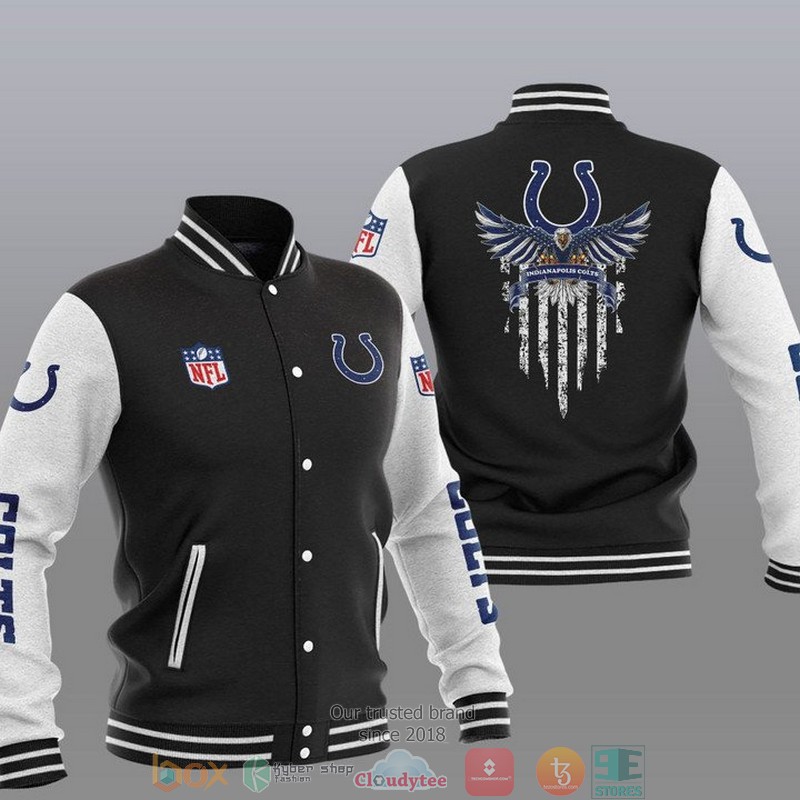 NFL_Indianapolis_Colts_Eagle_Thin_Line_Flag_Varsity_Jacket_1