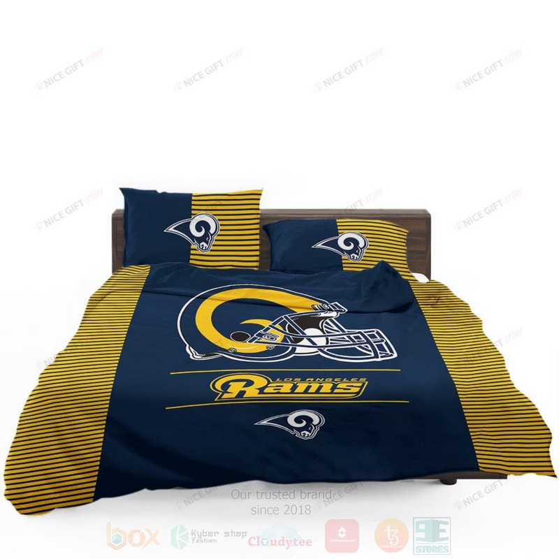 NFL_Los_Angeles_Chargers_Inspired_Bedding_Set