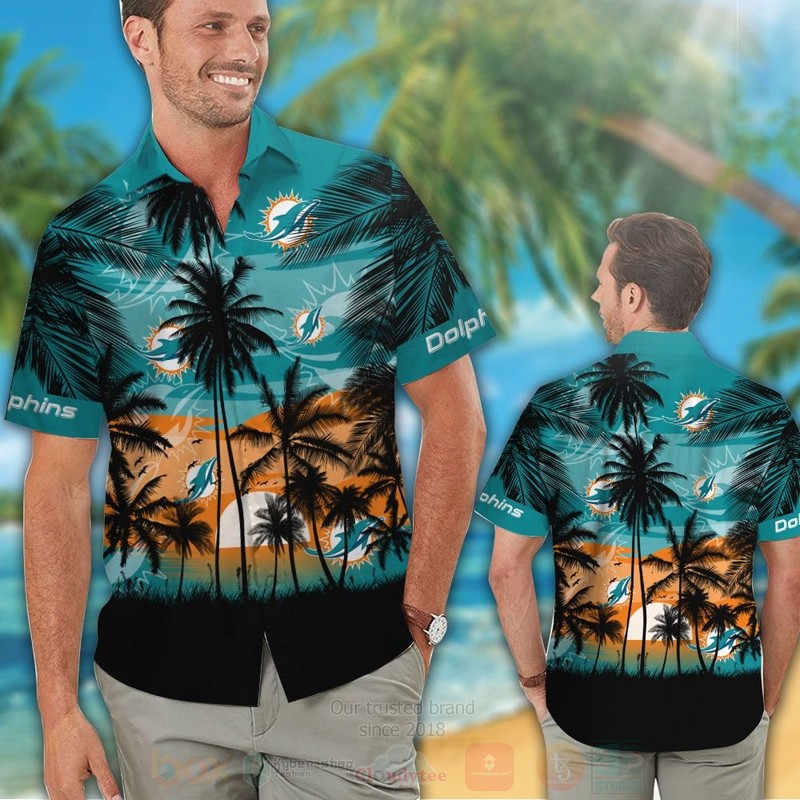 NFL_Miami_Dolphins_Hawaiian_Shirt_Short_1