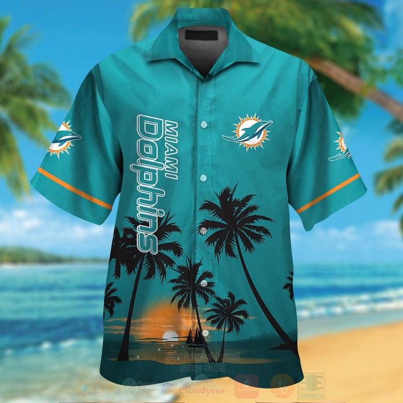 NFL_Miami_Dolphins_Sun_Hawaiian_Shirt_Short