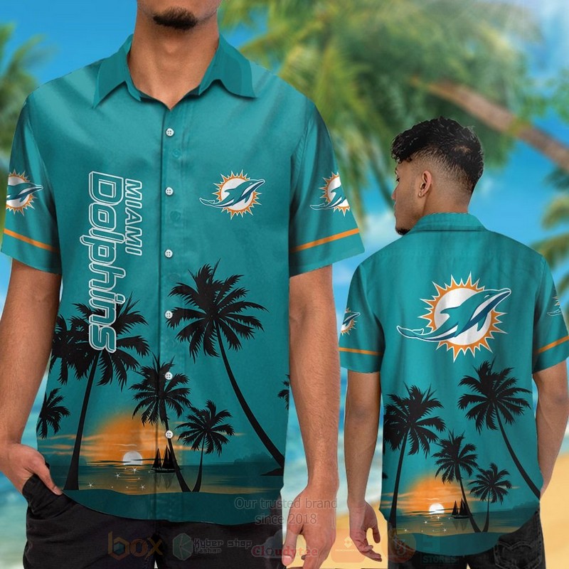 NFL_Miami_Dolphins_Sun_Hawaiian_Shirt_Short_1