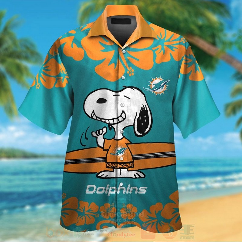 NFL_Miami_Dolphins_and_Snoopy_Hawaiian_Shirt_Short