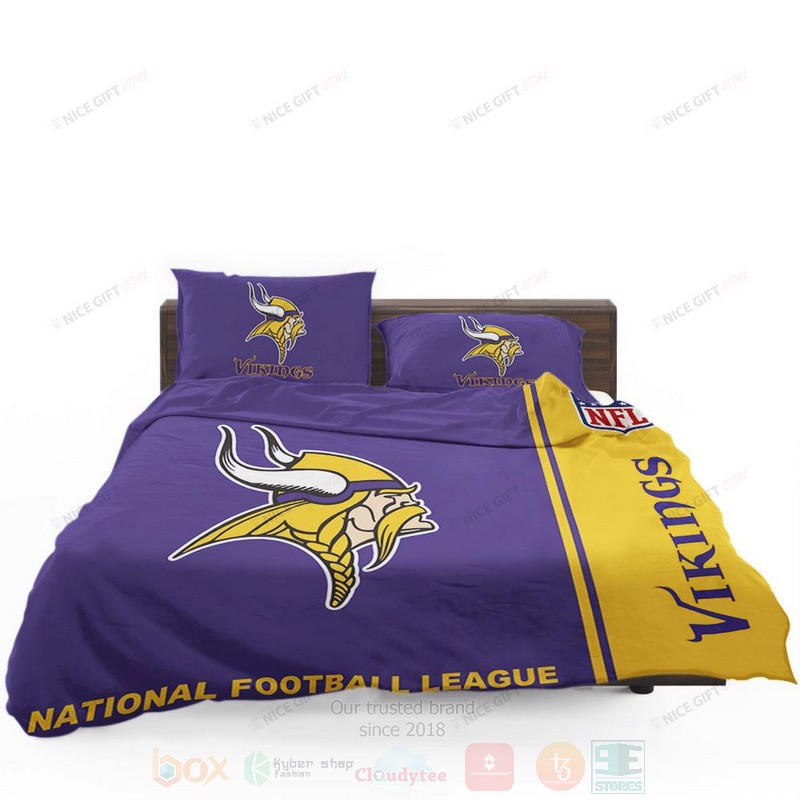 NFL_Minnesota_Vikings_Inspired_Purple-Yellow_Bedding_Set