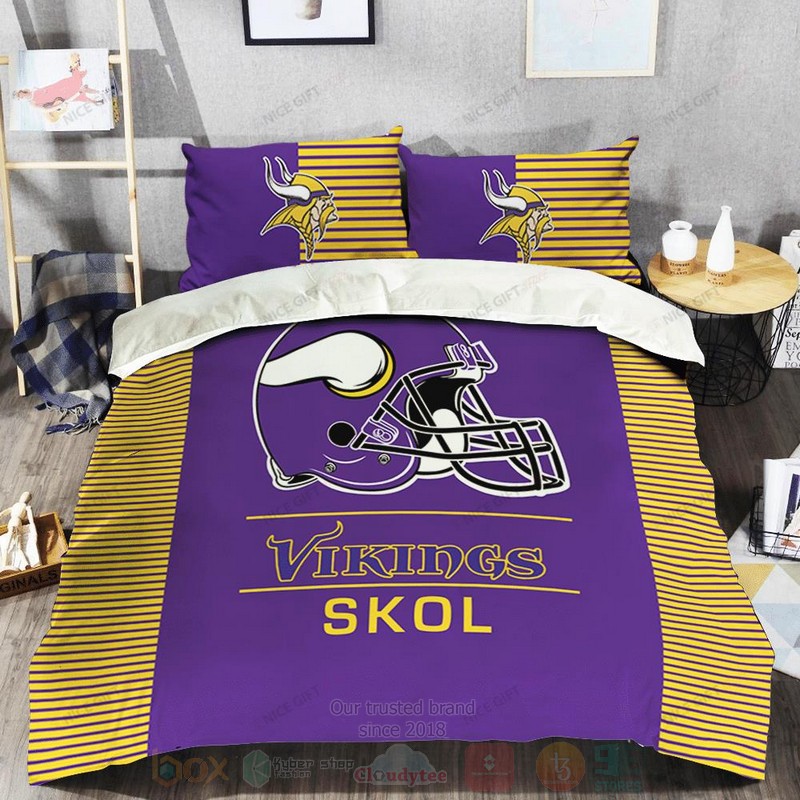 NFL_Minnesota_Vikings_Skol_Inspired_Bedding_Set_1
