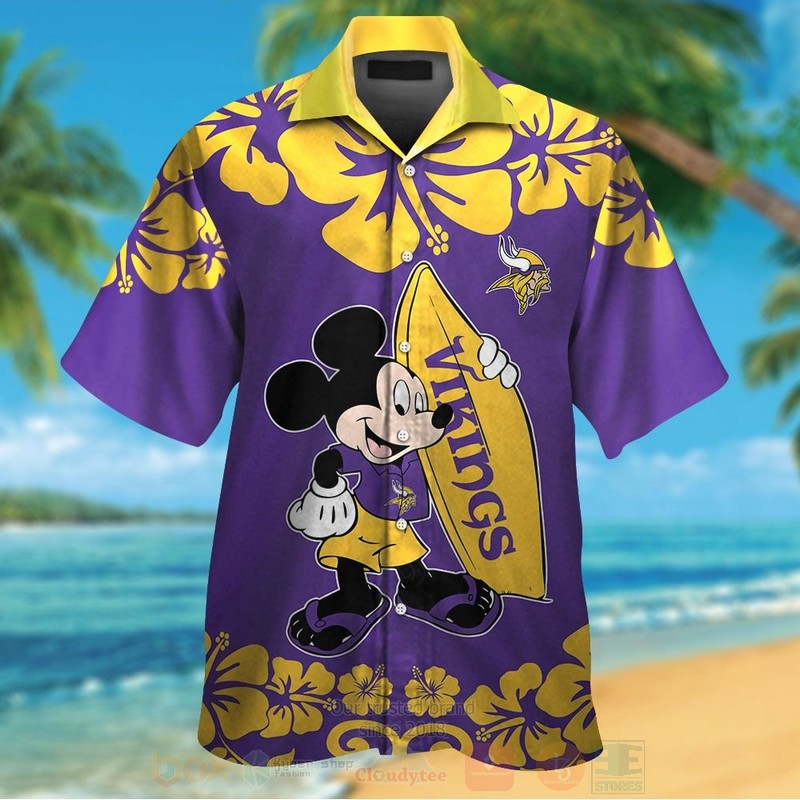 NFL_Minnesota_Vikings_and_Mickey_Mouse_Hawaiian_Shirt_Short