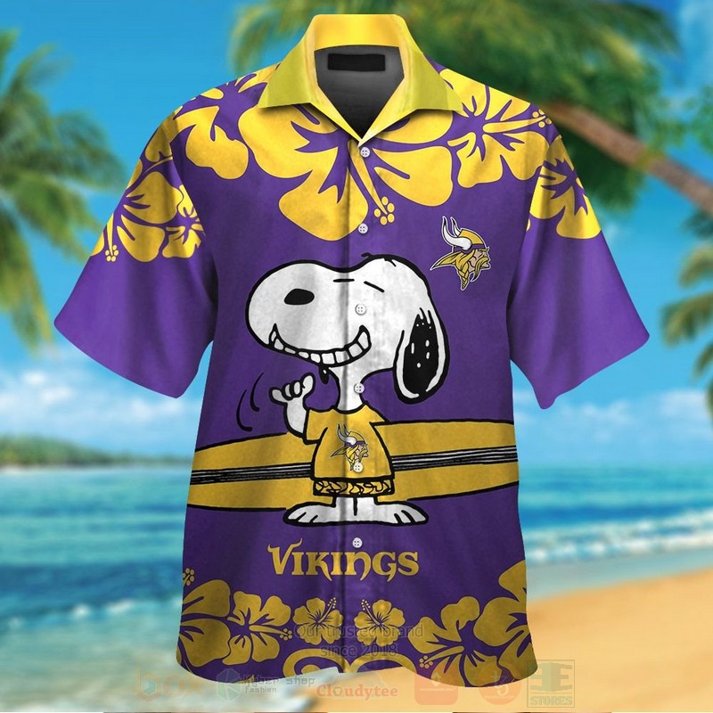 NFL_Minnesota_Vikings_and_Snoopy_Hawaiian_Shirt_Short