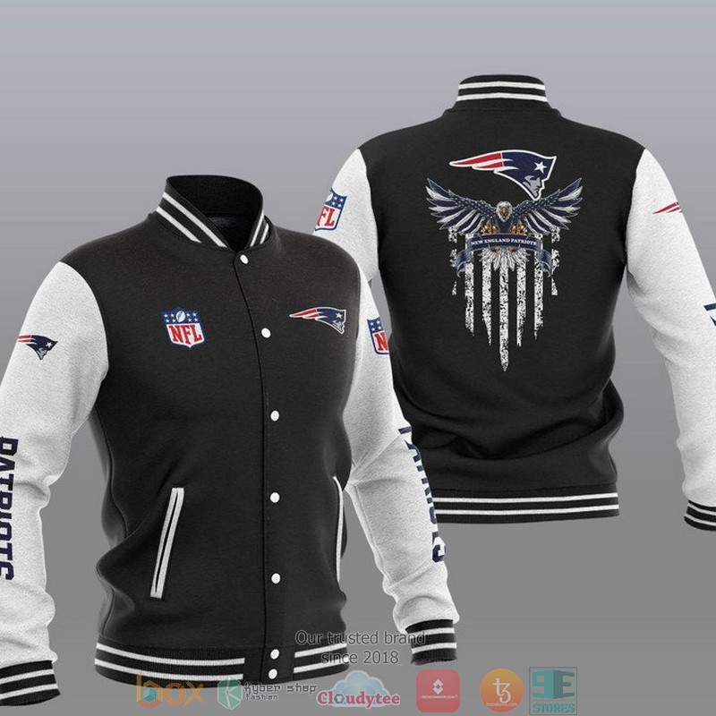 NFL_New_England_Patriots_Eagle_Thin_Line_Flag_Varsity_Jacket