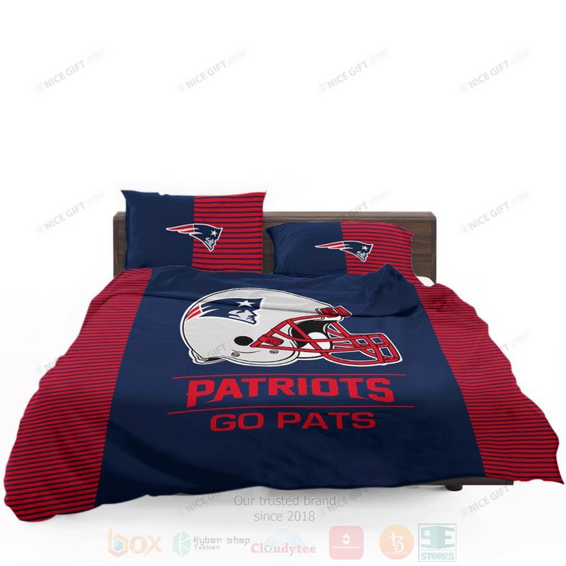 NFL_New_England_Patriots_Go_Pats_Inspired_Bedding_Set