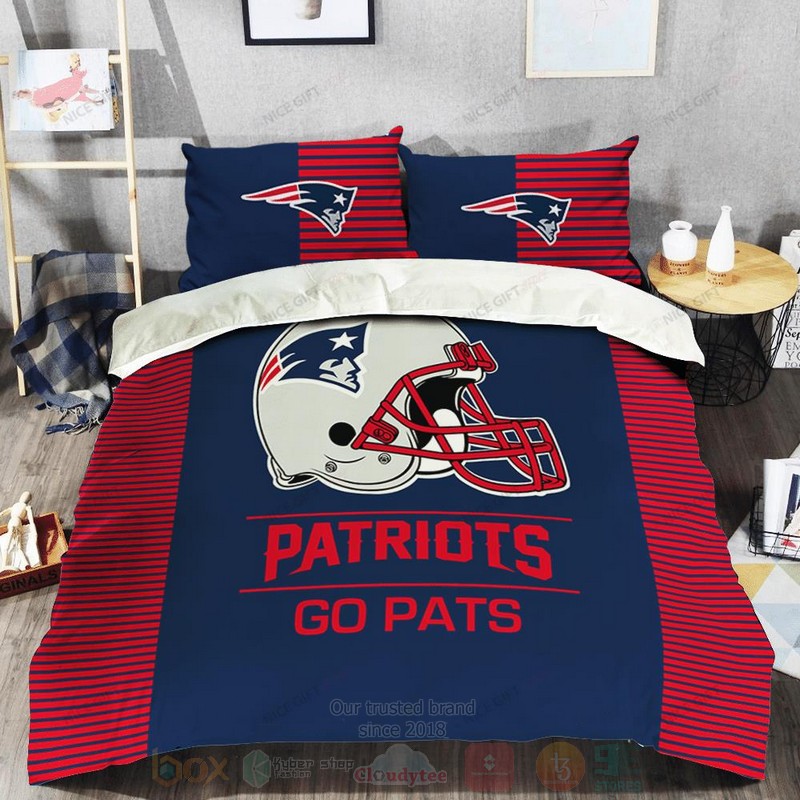 NFL_New_England_Patriots_Go_Pats_Inspired_Bedding_Set_1