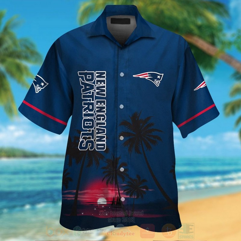 NFL_New_England_Patriots_Sun_Hawaiian_Shirt_Short