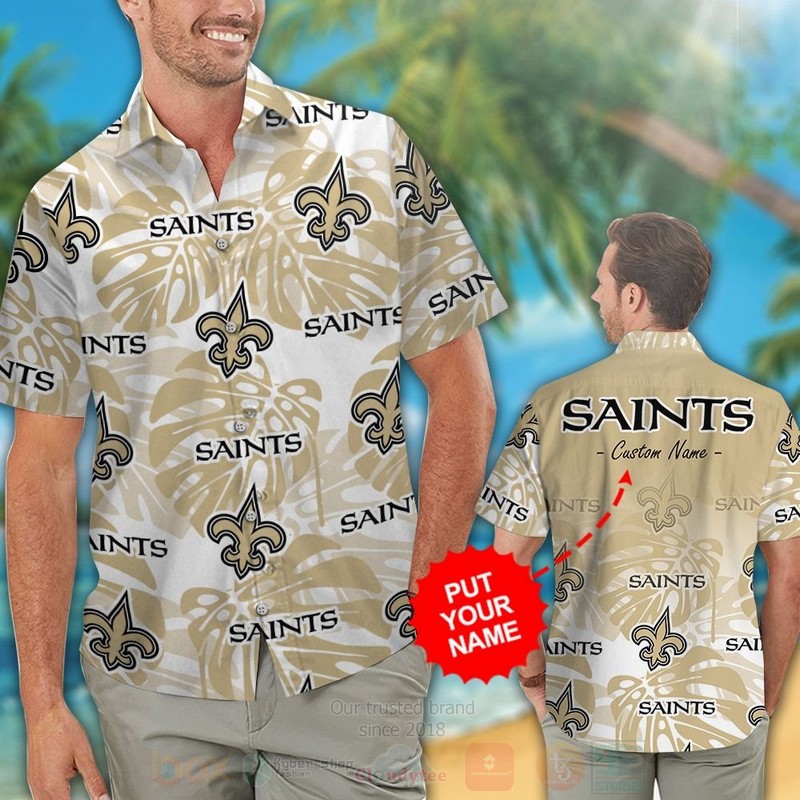 NFL_New_Orleans_Saints_Custom_Name_Hawaiian_Shirt_Short_1