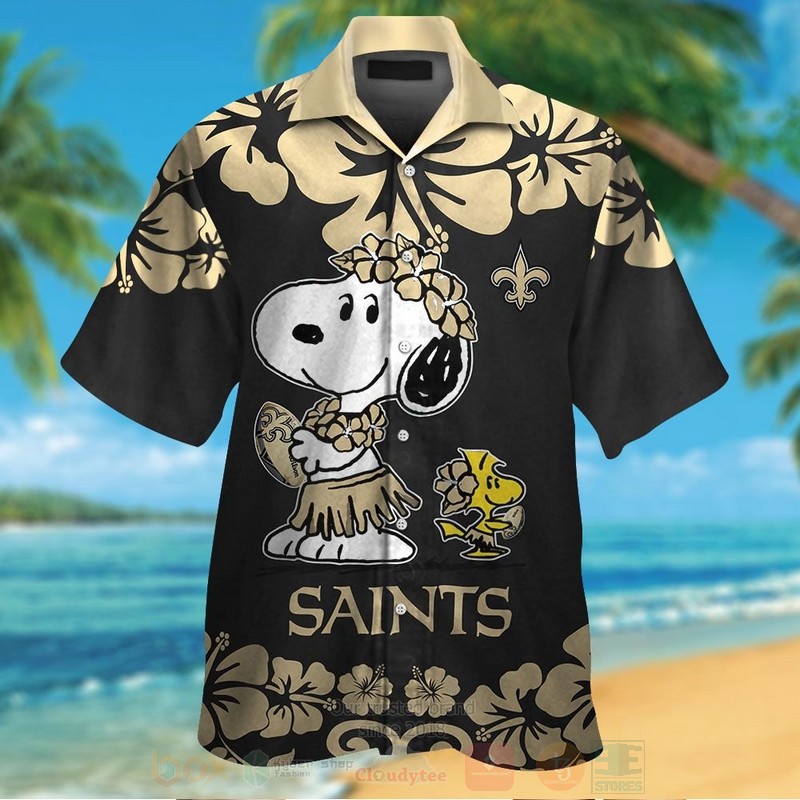 NFL_New_Orleans_Saints_Snoopy_and_Woodstock_Hawaiian_Shirt_Short