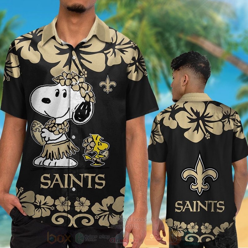 NFL_New_Orleans_Saints_Snoopy_and_Woodstock_Hawaiian_Shirt_Short_1