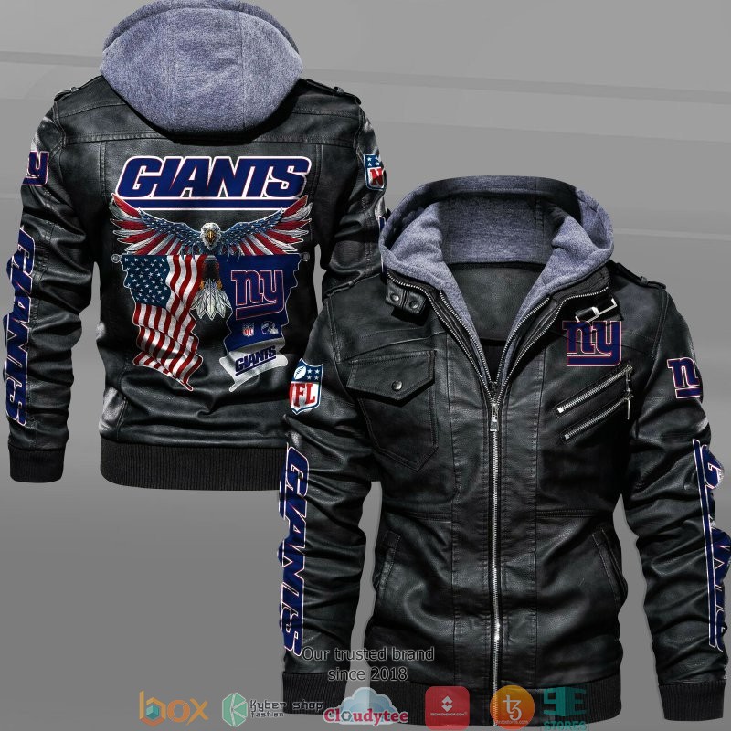 NFL_New_York_Giants_Eagle_American_flag_2d_leather_jacket