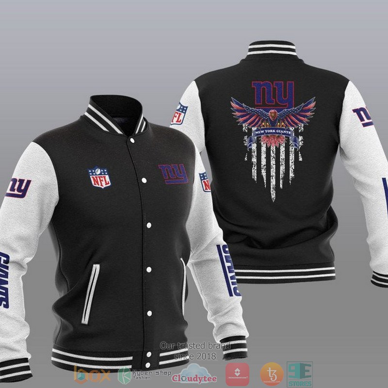 NFL_New_York_Giants_Eagle_Thin_Line_Flag_Varsity_Jacket