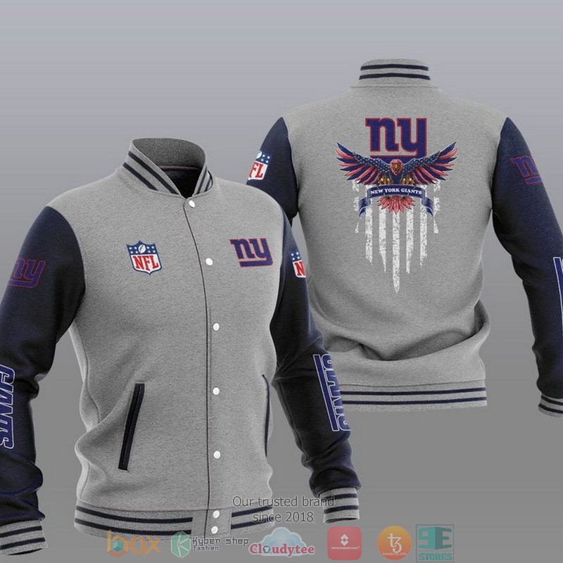 NFL_New_York_Giants_Eagle_Thin_Line_Flag_Varsity_Jacket_1