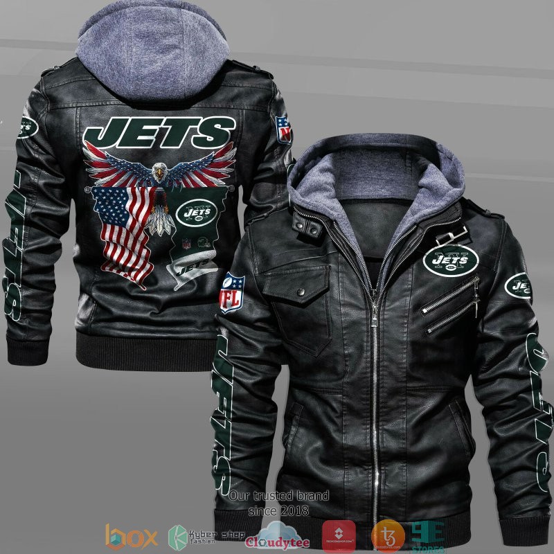 NFL_New_York_Jets_Eagle_American_flag_2d_leather_jacket