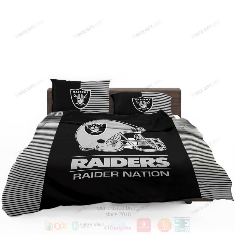 NFL_Oakland_Raiders_Raider_Nation_Inspired_Bedding_Set