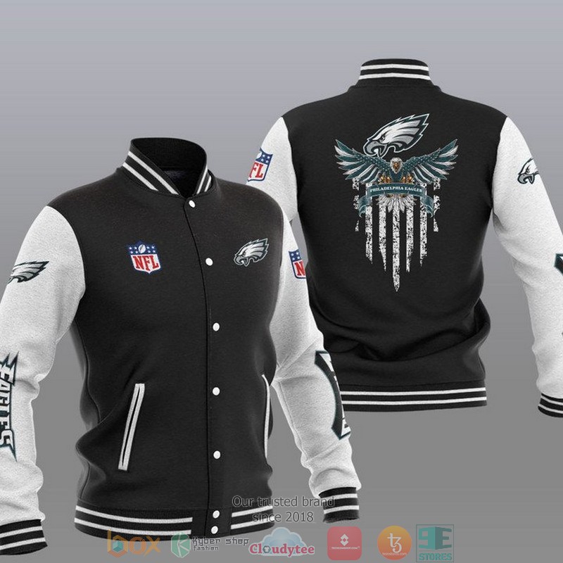 NFL_Philadelphia_Eagles_Eagle_Thin_Line_Flag_Varsity_Jacket