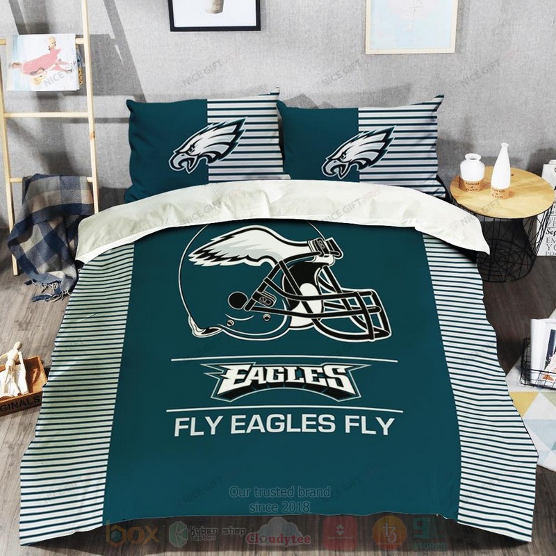 NFL_Philadelphia_Eagles_Fly_Eagles_Fly_Inspired_Bedding_Set_1