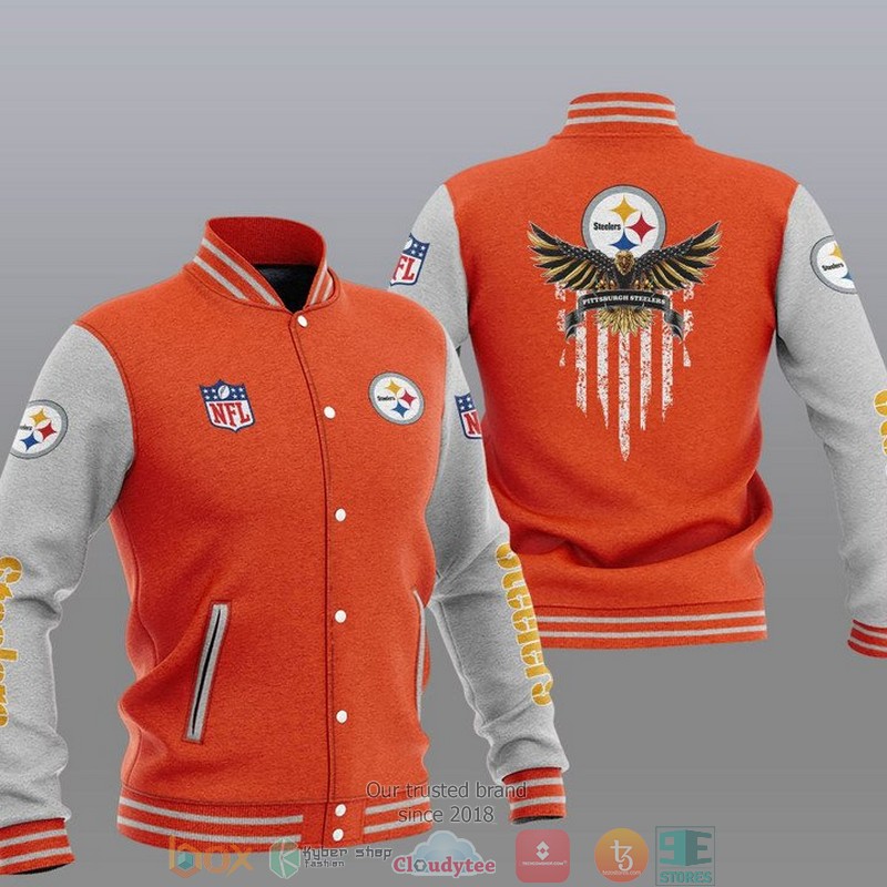 NFL_Pittsburgh_Steelers_Eagle_Thin_Line_Flag_Varsity_Jacket_1_2_3_4_5