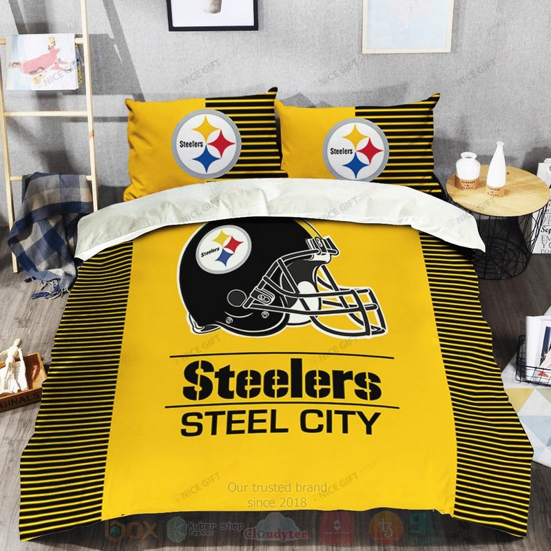 NFL_Pittsburgh_Steelers_Steel_City_nspired_Bedding_Set_1