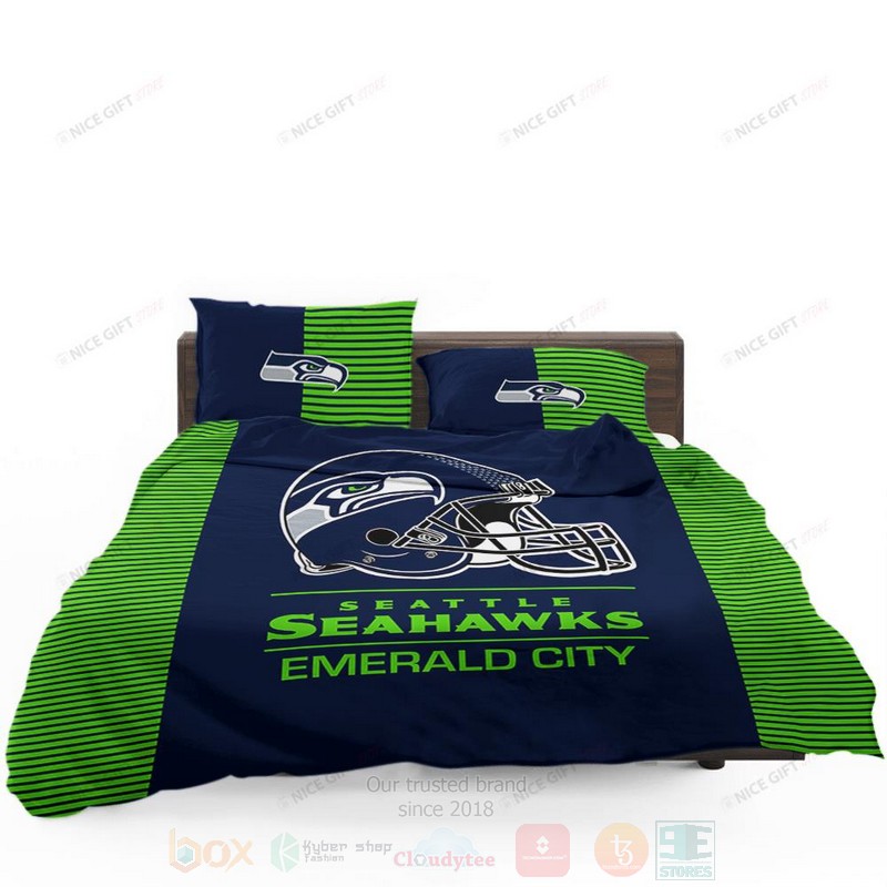 NFL_Seattle_Seahawks_Emerald_City_nspired_Bedding_Set
